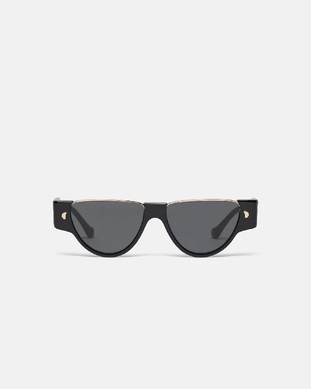 Daylin - Bio-Plastic Triangular Sunglasses - Black