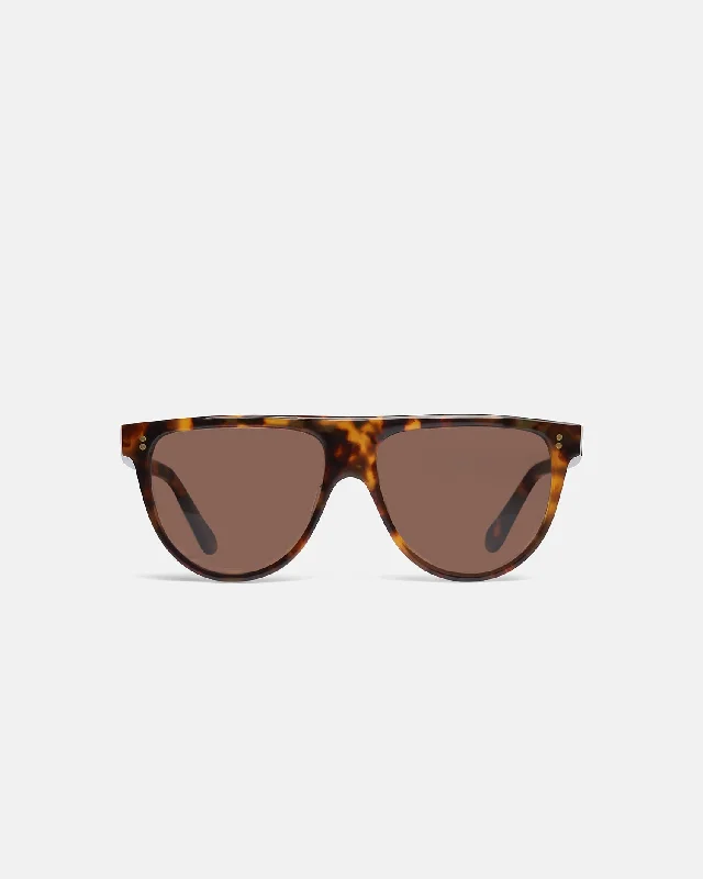 Coleen - Bio-Plastic Sunglasses - Dark Amber