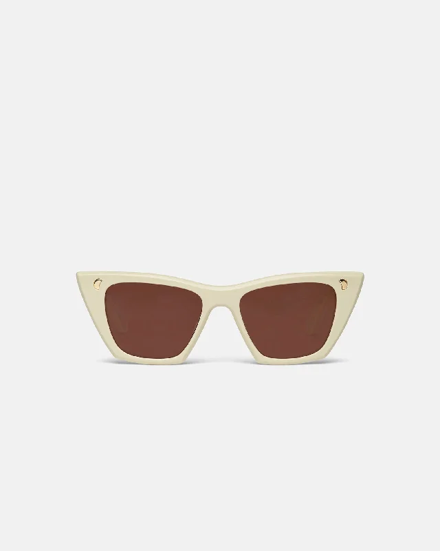 Bruna - Bio-Plastic Sunglasses - Shell