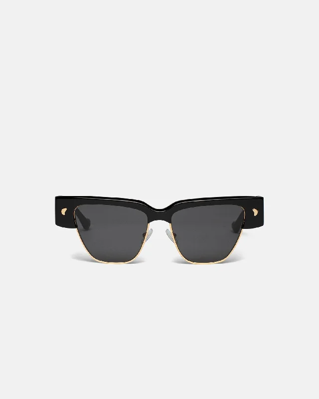 Shako - D-Frame Sunglasses - GreyBlack