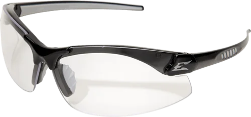 Edge Eyewear Zorge G2 DZ111-G2  Black Frame Clear Lens Glasses