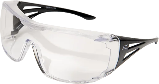 Edge Eyewear Ossa XF111 Black Frame Clear Lens Glasses