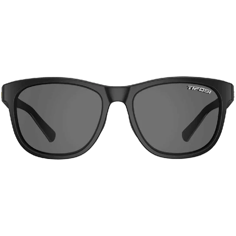 Swank - Satin Black/Smoke Polarized