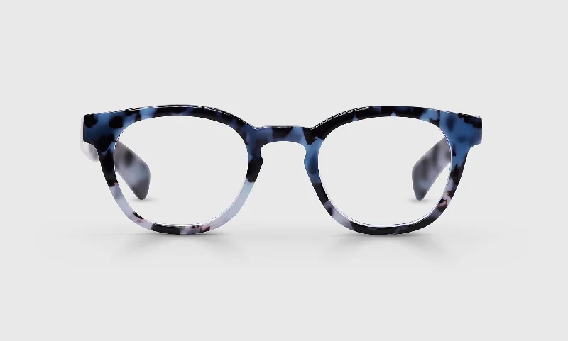 13 - Robin's Egg Tortoise Fade Front and Temples