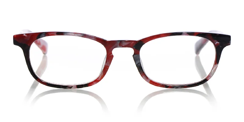 02 - Red & Black Multi Front and Temples