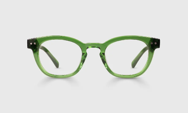 12 - Forest Green Crystal Front and Temples