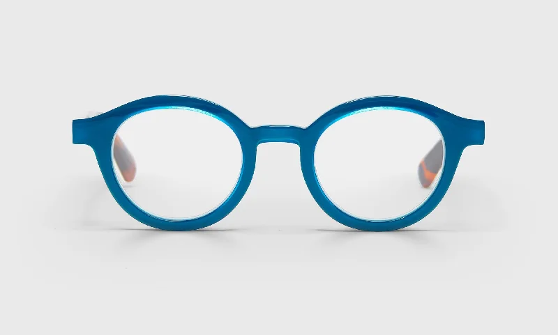 59 - Teal Front with Tortoise Temples