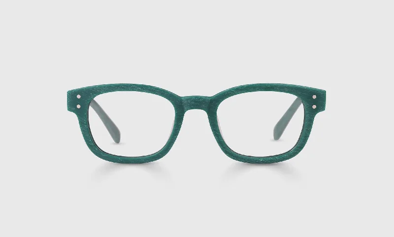 07 - Forest Green Woodgrain Front and Temples