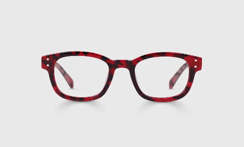 06 - Poppy Red Tortoise Front and Temples