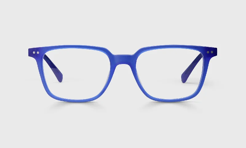 11 - Matte Cobalt Blue Front and Temples