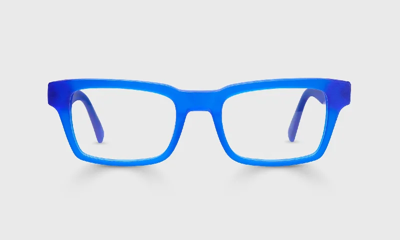 12 - Matte Cobalt Blue Front and Temples