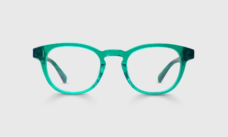 17 - Emerald Green Crystal Front and Temples