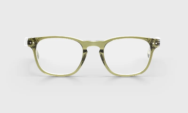 17 - Olive Crystal Shiny Front with Olive Crystal Shiny Temples