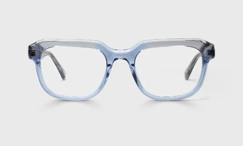 10 - Blue and Grey Crystal Front with Grey Crystal Temples