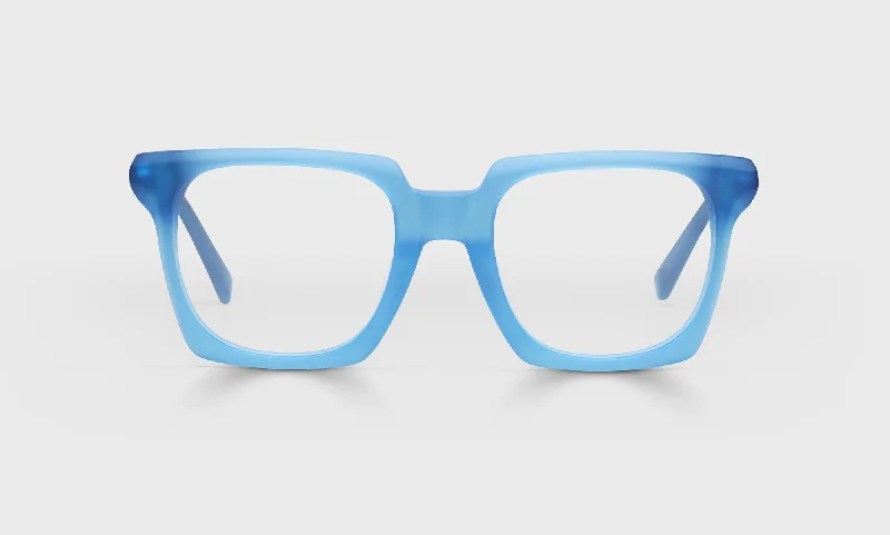 59 - Teal Crystal Front with Light Gunmetal Temples