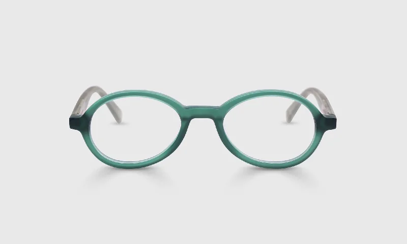 17 - Matte Forest Green Front and Temples