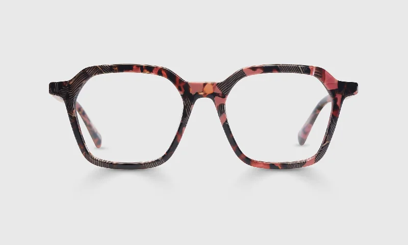 45 - Pink Animal Print Front and Temples