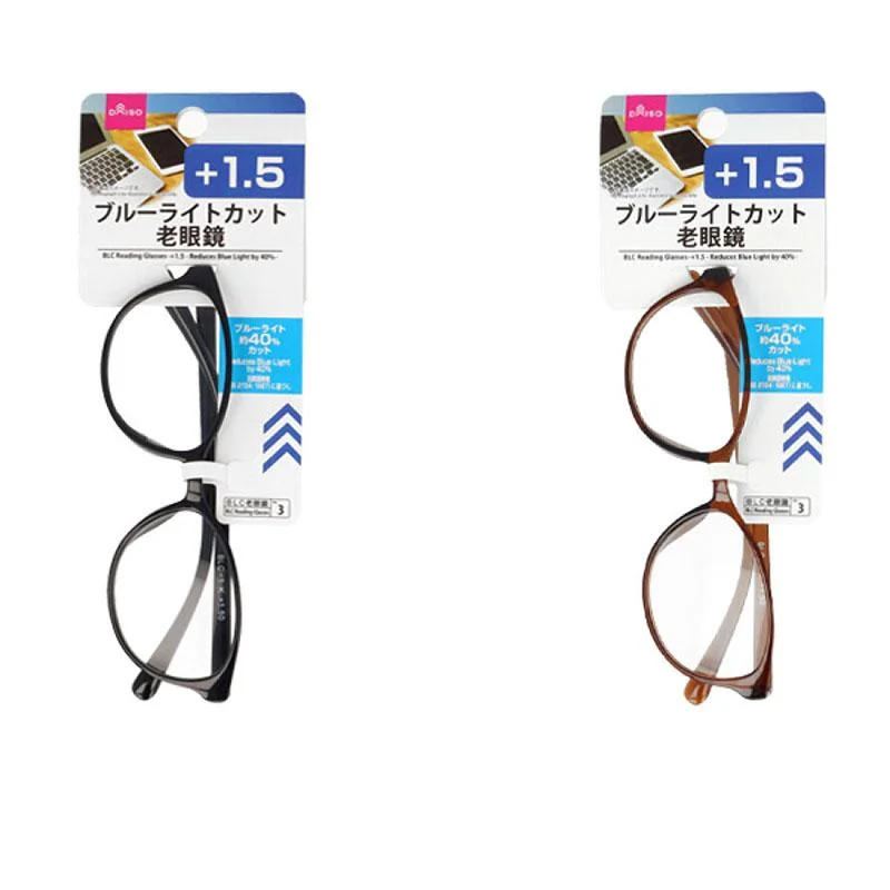 BLC Reading Glasses Plus 1.5 Reduces Blue Light by 40pct