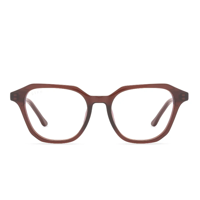 ALLEN - CHESTNUT CRYSTAL + BLUE LIGHT TECHNOLOGY GLASSES