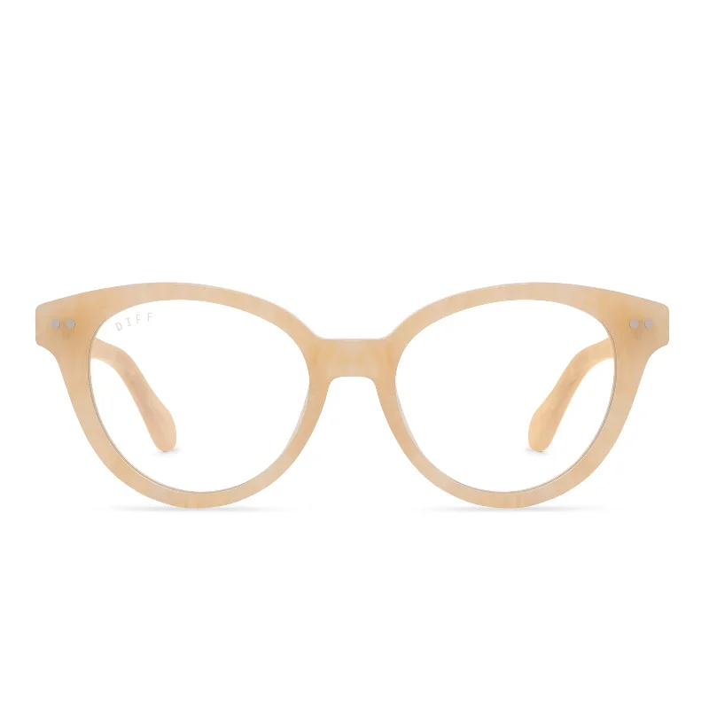 CARLY - CITRINE PEARL + BLUE LIGHT TECHNOLOGY GLASSES