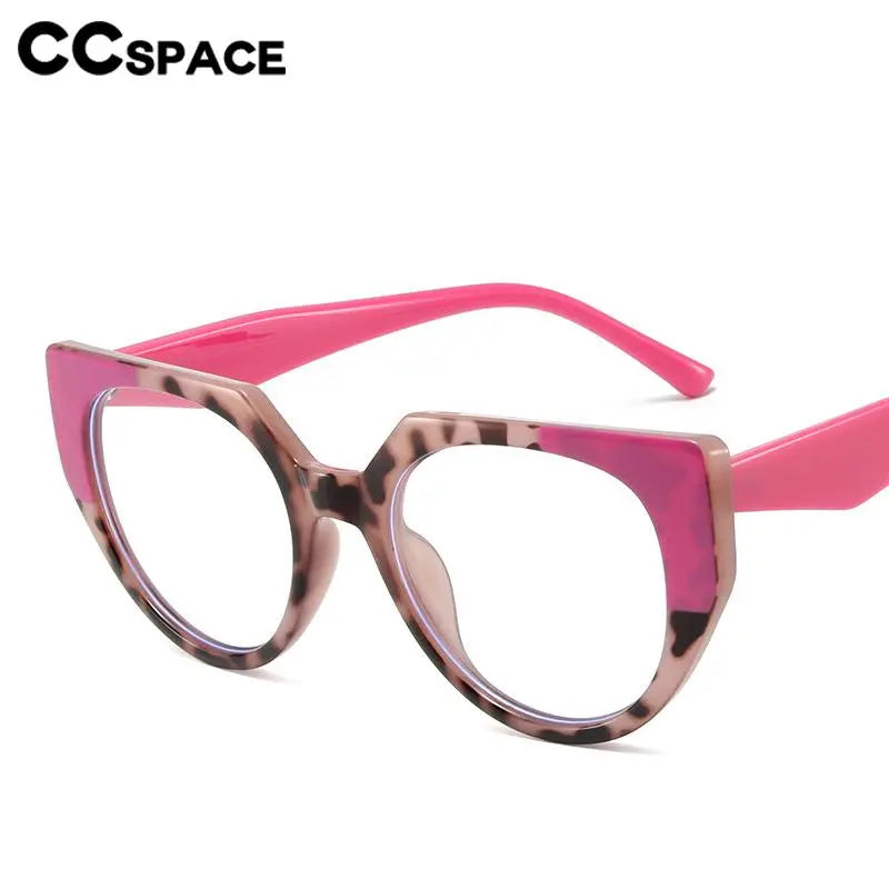 CCspace Women's Full Rim Cat Eye Tr 90 Reading Glasses R56954