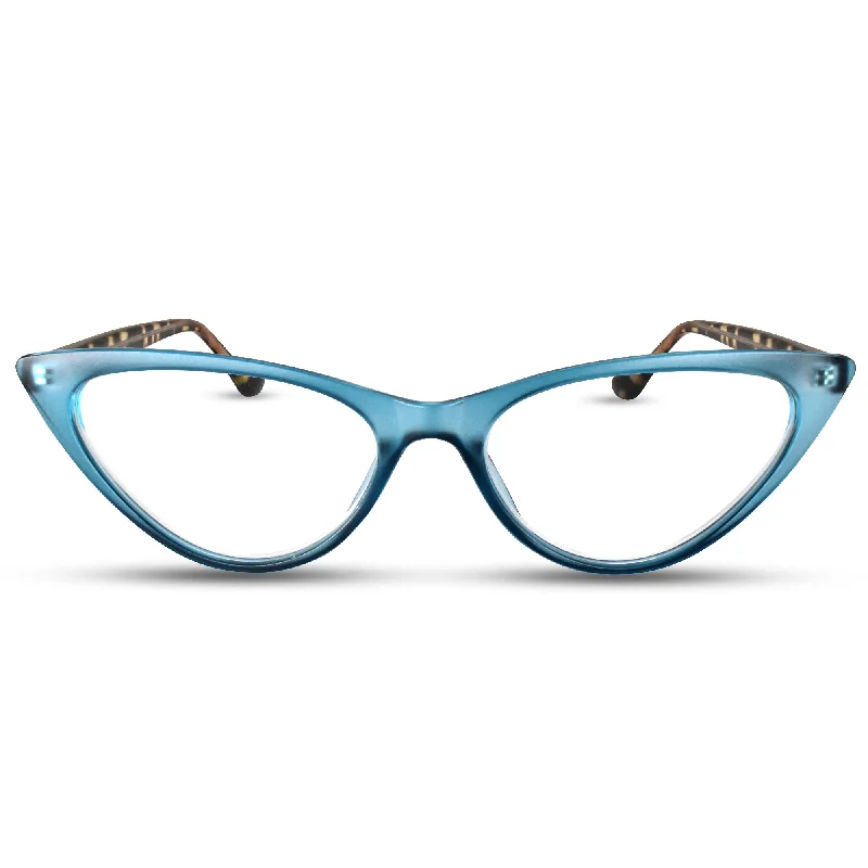 Funky Cat Eye Reading Glasses Women | R-806