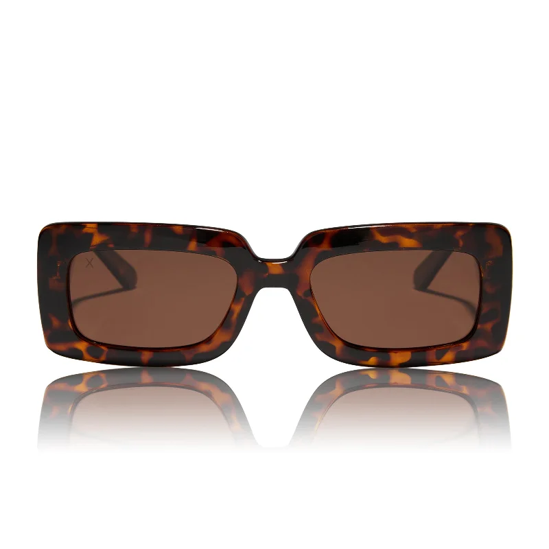 culver - tortoise + brown polarized sunglasses