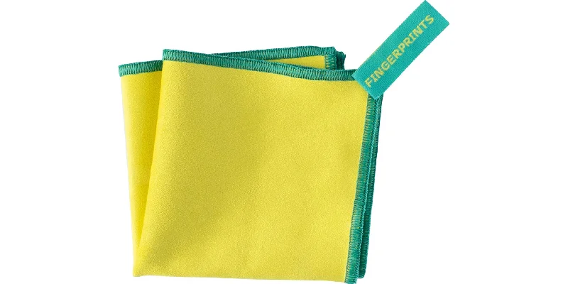 FINGERPRINTS Large Cleaning Cloth Yellow