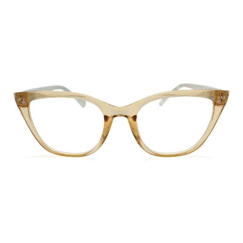 Floral Cat Eye Reading Glasses for Women | R-843