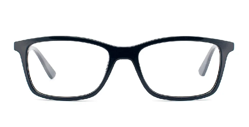 Contoured Rectangular Prescription Glasses GTR 2138