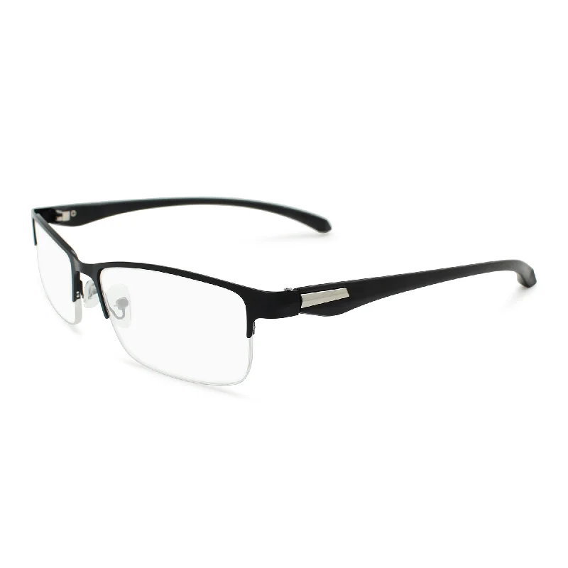 Sporty Half Frame Reading Glasses for Men | R-847