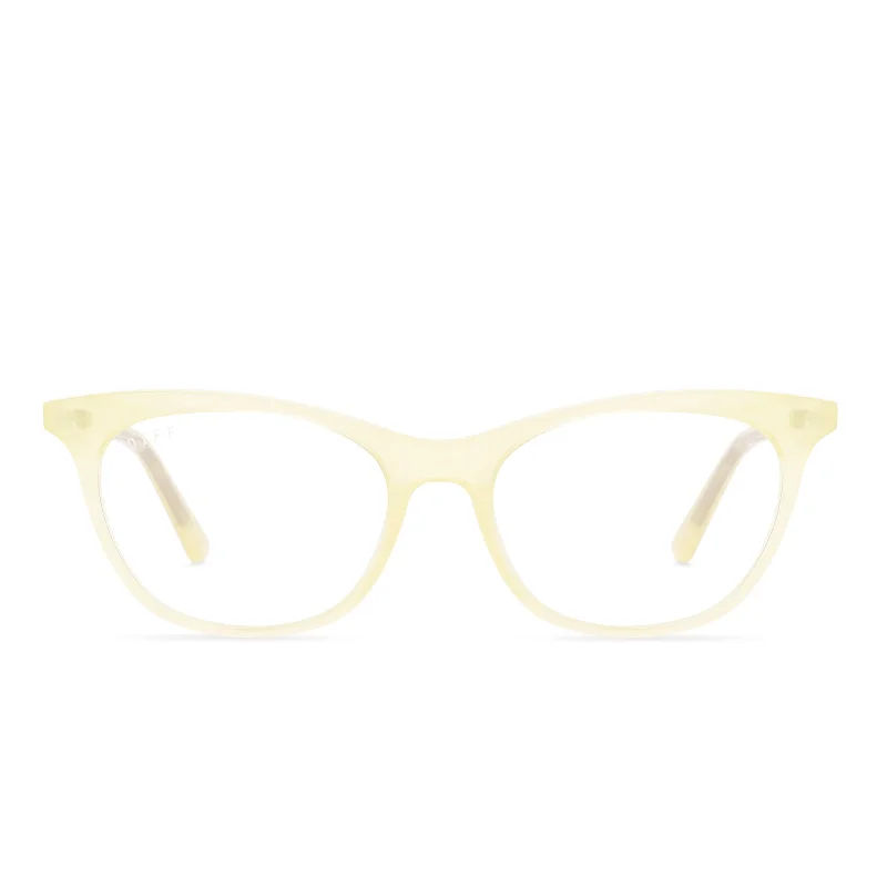 JADE - BUTTERCREAM + BLUE LIGHT TECHNOLOGY GLASSES