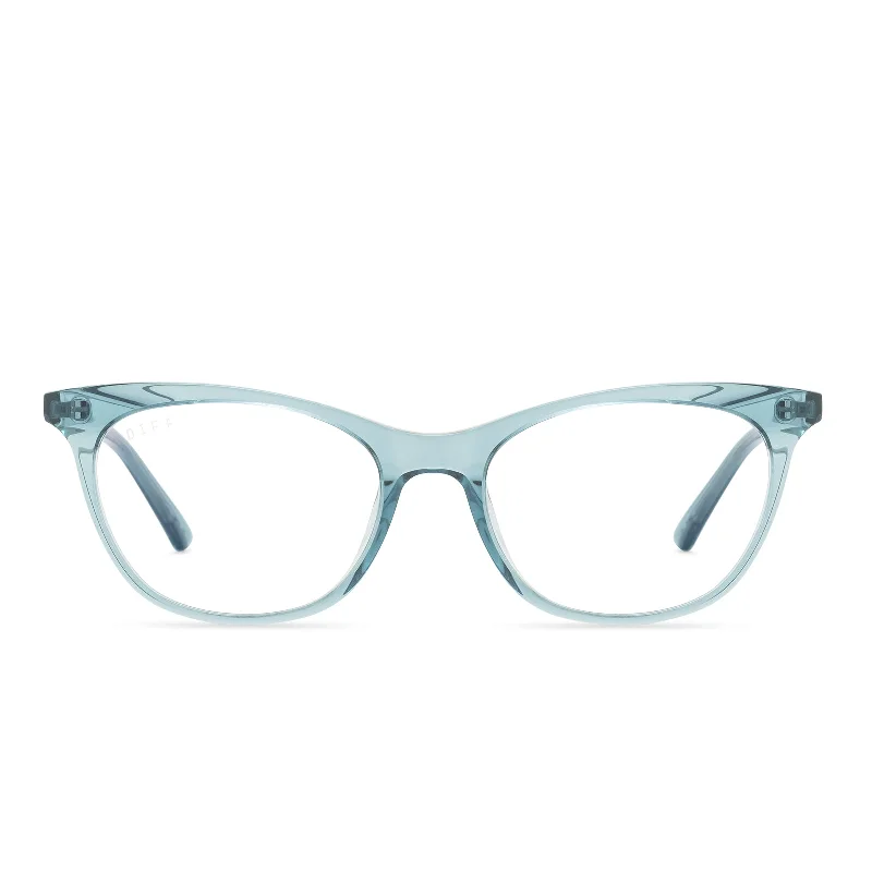 JADE - TEAL HAZE + BLUE LIGHT TECHNOLOGY GLASSES