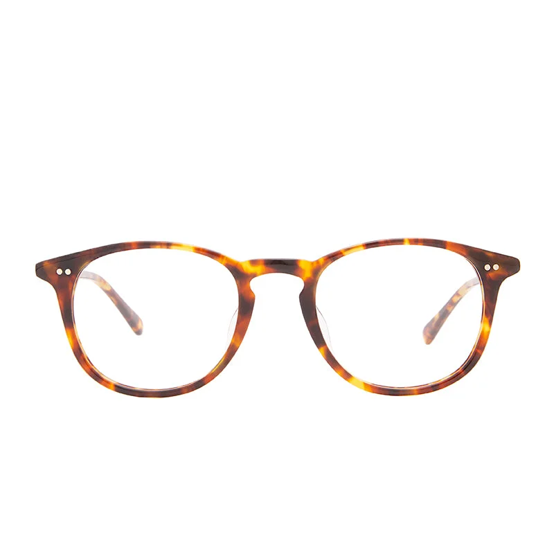 JAXSON - AMBER TORTOISE + BLUE LIGHT TECHNOLOGY CLEAR GLASSES