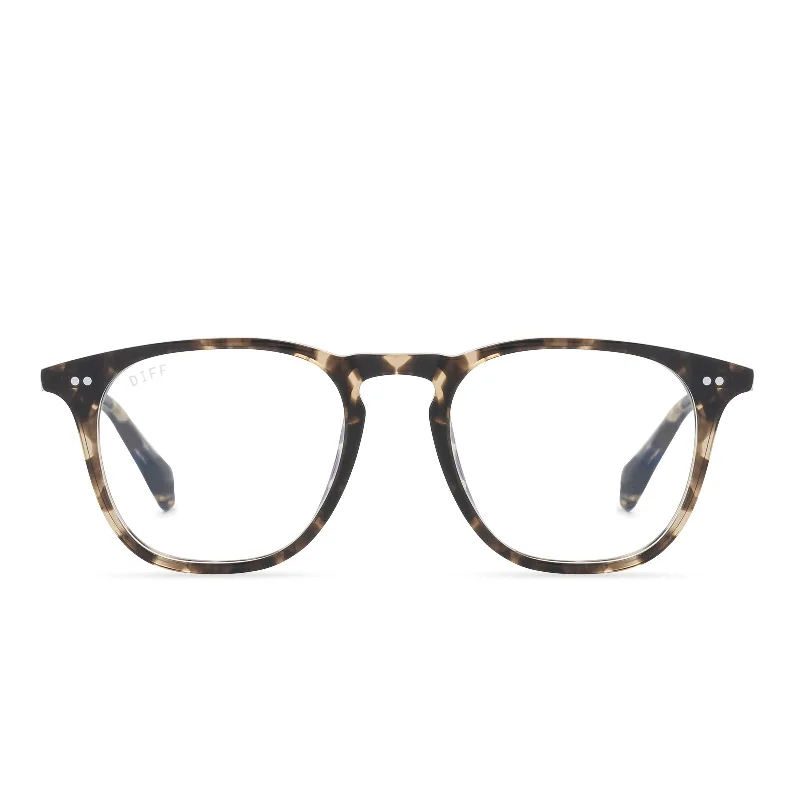 MAXWELL - ESPRESSO TORTOISE + BLUE LIGHT TECHNOLOGY GLASSES