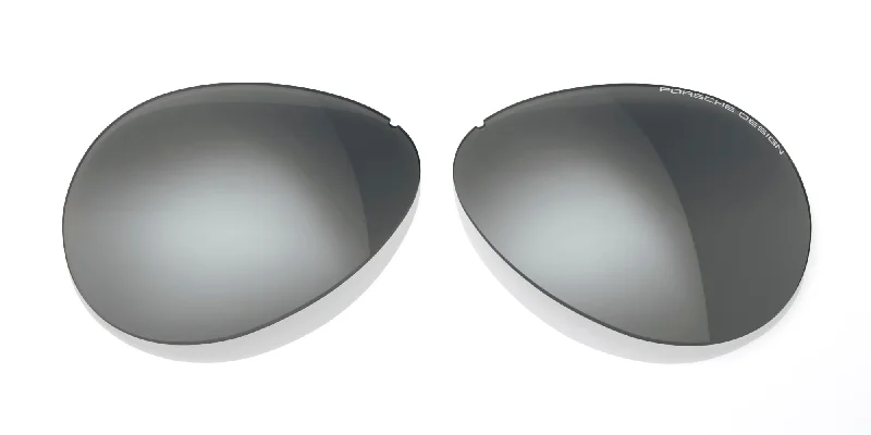 Grey with Silver Gradient Mirrored V227