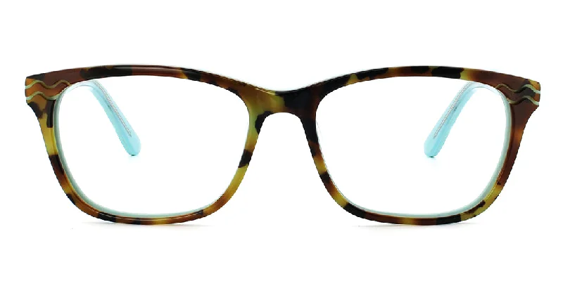 Unique Tortoise Rectangle Reading Glasses DR20027