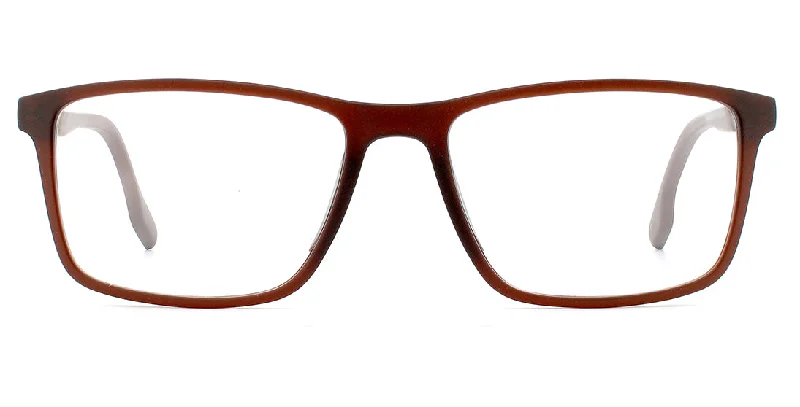 Modern Brown Rectangular Reader Frame FA02-09