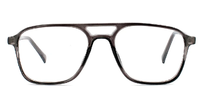 Contemporary Plastic Aviator Reader Frame GTR 9067 Grey