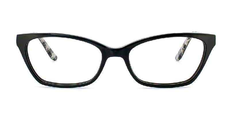 Cosmopolitan Cat-eye Reading Glasses WD1133 Black