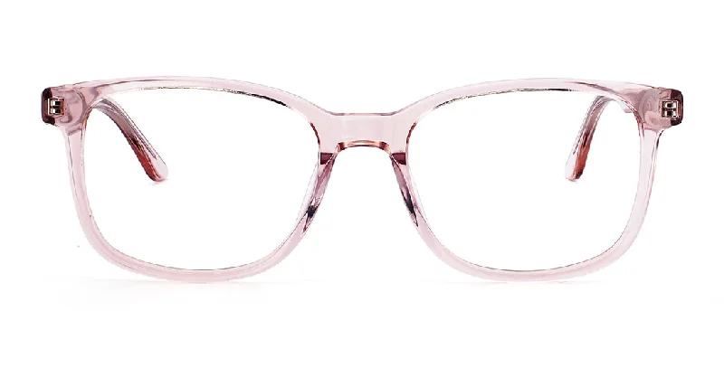 Versatile Rectangular Reading Glasses WD1153 Pink Crystal