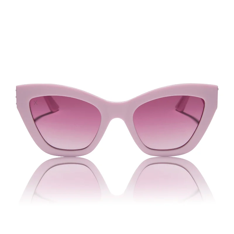 regina - wednesday pink + spring fling queen pink gradient sunglasses