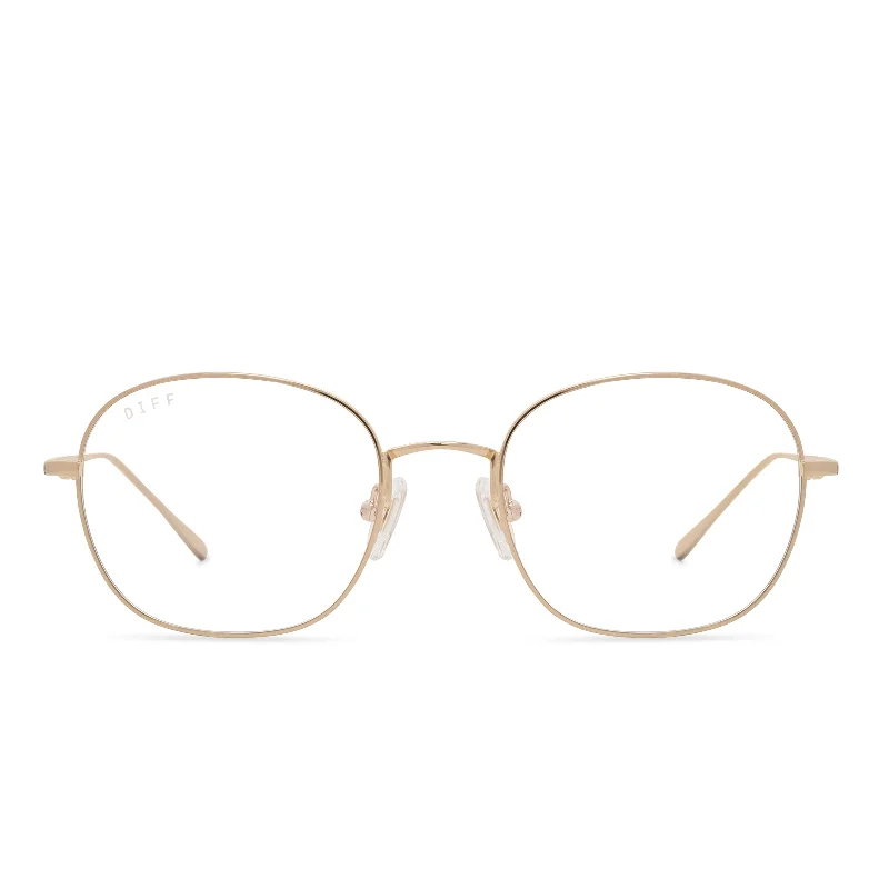 REID - GOLD + BLUE LIGHT TECHNOLOGY GLASSES