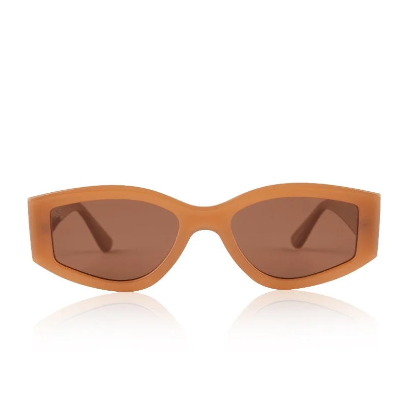 robertson - light taupe + solid light brown sunglasses