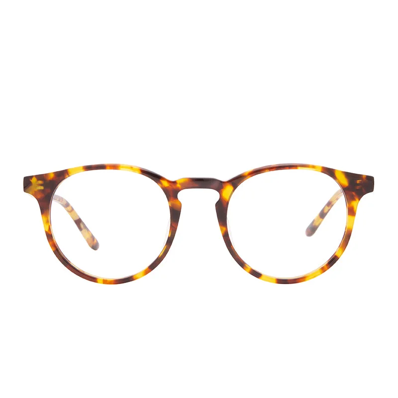 SAWYER - AMBER TORTOISE + BLUE LIGHT TECHNOLOGY CLEAR GLASSES