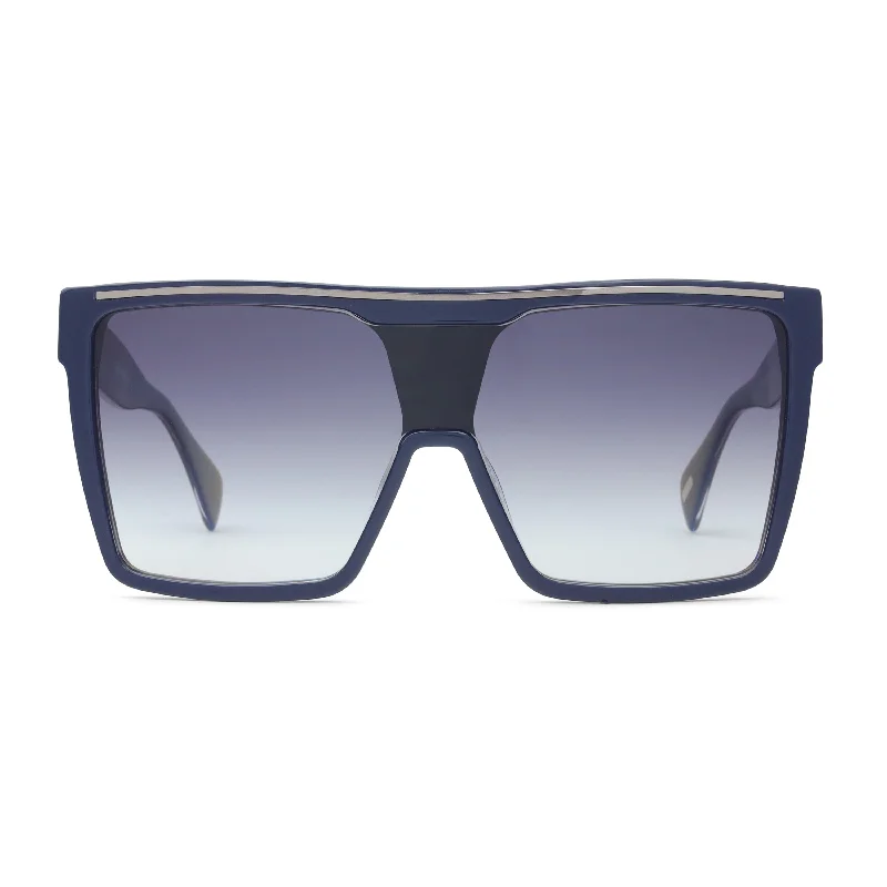 Navy/Light Gunmetal - Grey Gradient Lens