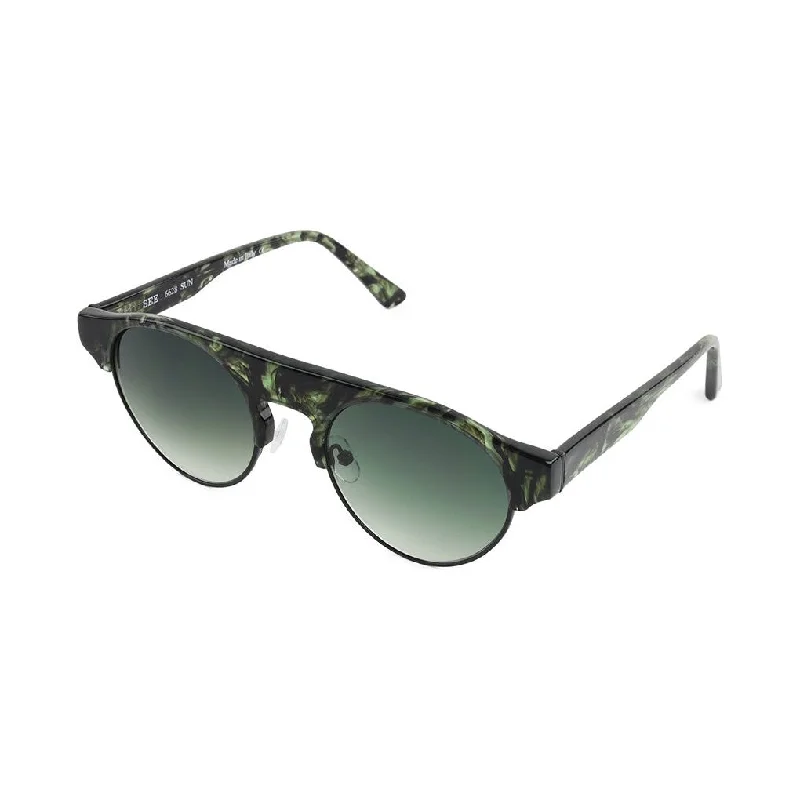 Green Havana / Matte Black / Green Gradient Lens