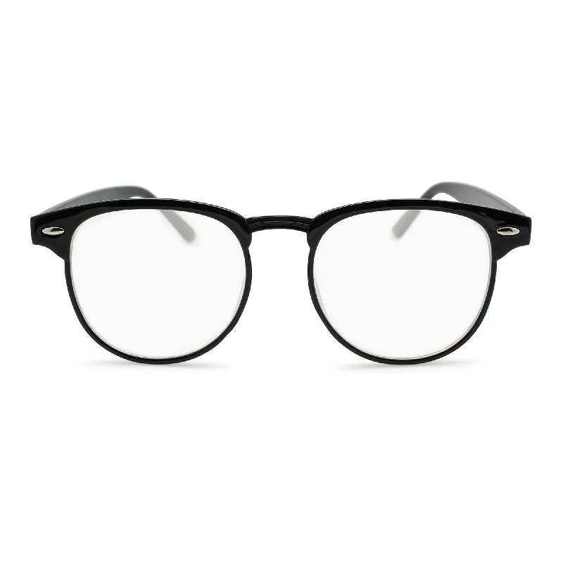 Slim Flat Half Rim Blue Light Reading Glasses | R-621P