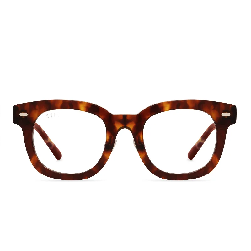 SUMMER - AMBER TORTOISE + BLUE LIGHT TECHNOLOGY GLASSES