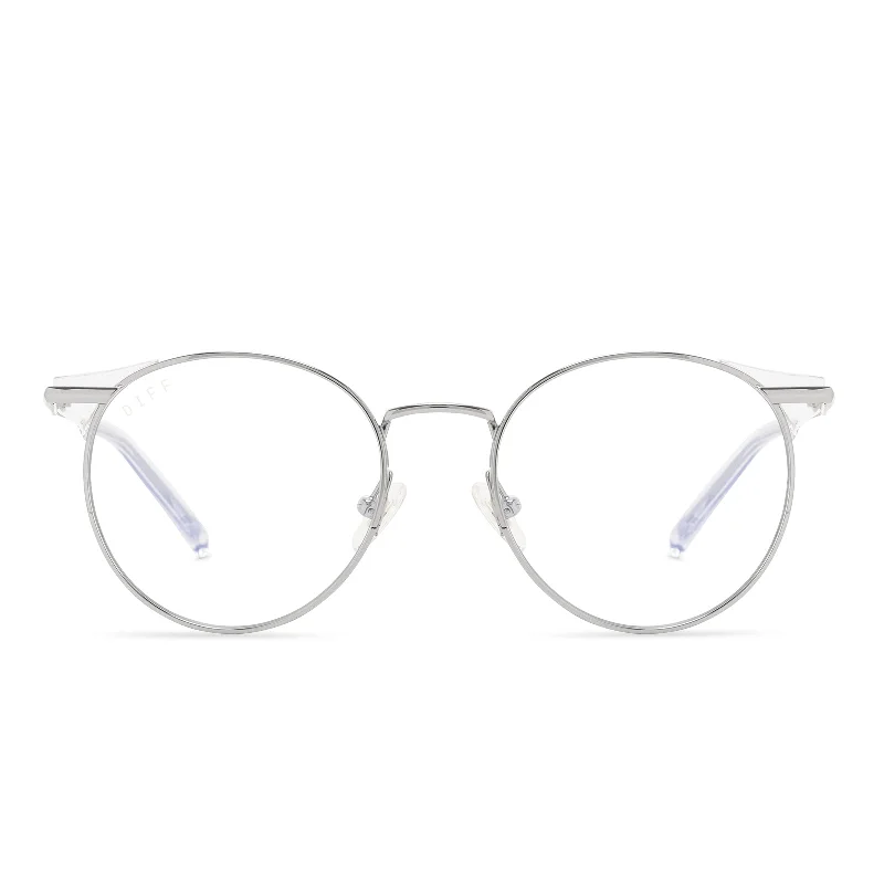 SUMMIT - SILVER + BLUE LIGHT GLASSES